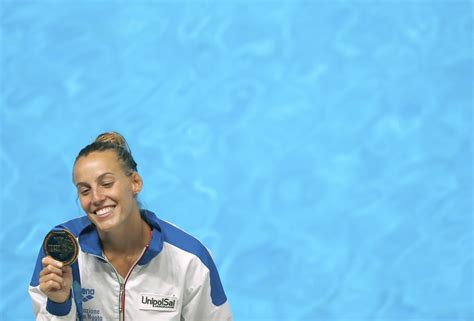 Tania Cagnotto è Oro Ai Mondiali Di Nuoto Nel Trampolino Da Un Metro