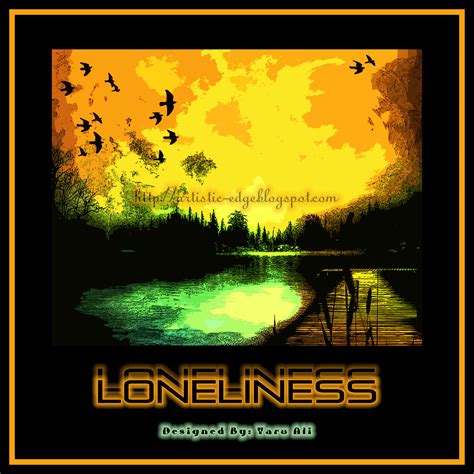 Artistic Edge Loneliness Graphic Art Wallpapers For Sale