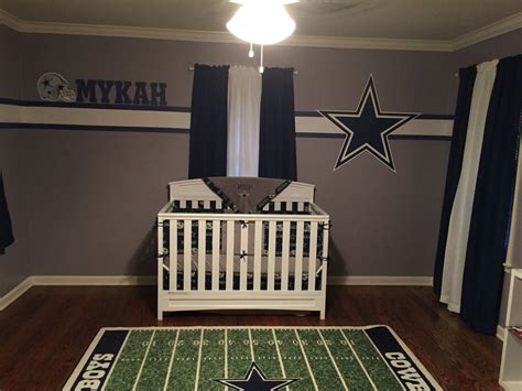 Dallas Cowboys Nursery 1000 In 2020 Dallas Cowboys Room Decor