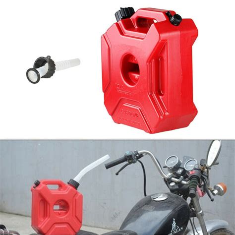 Buy motorcycle fuel tanks and get the best deals at the lowest prices on ebay! 5L Red Jerry Cans Fuel Gas Plastic Tank Petrol Container ...