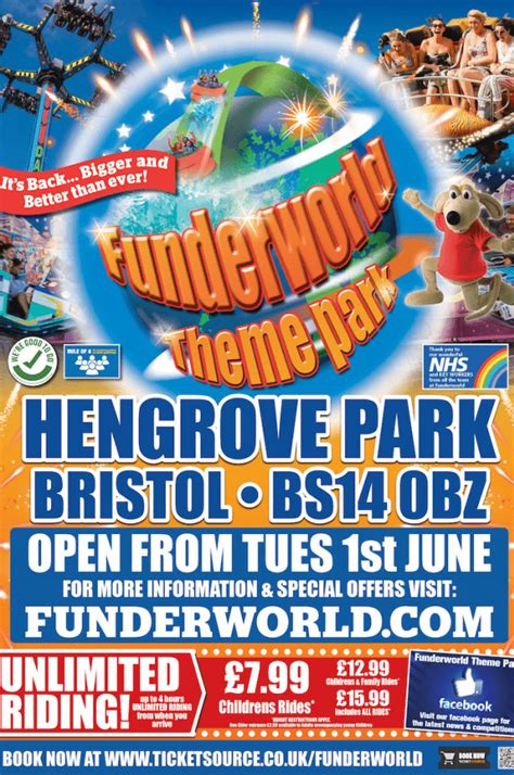 Funderworld Theme Park Bristol At Hengrove Park Bristol Event Tickets