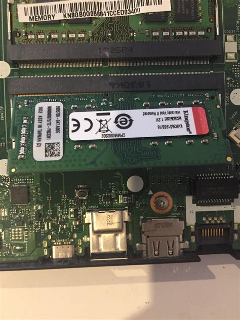 Laptop ram won't fit into 2nd ram slot Aspire A515-52 — Acer Community