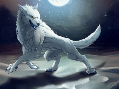 Werewolf Shirosaki Au Bleach By Divineimmortality On Deviantart Cute Wolf Drawings
