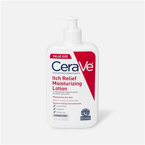 Cerave Moisturizing Lotion For Itch Relief 16 Oz