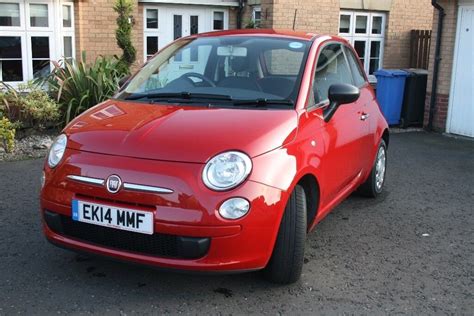 Striking Red Fiat 500 12 Pop With Start Stop Technology 3dr 1 Year