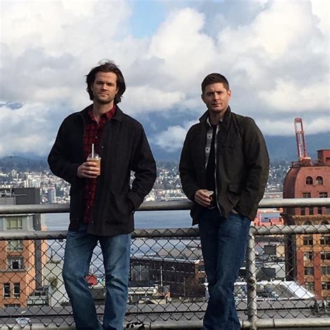 Jensen Ackles Instagrams From Supernatural Popsugar Entertainment