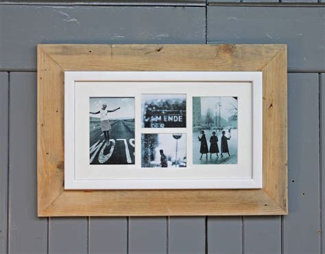 Check spelling or type a new query. reclaimed wooden multi aperture four photo frame by möa ...