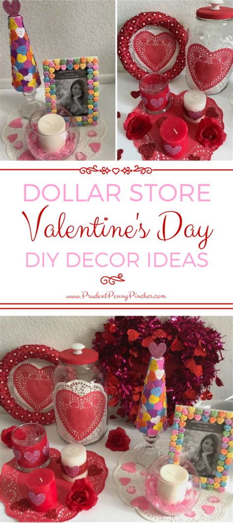 Dollar Store Valentines Day Decor Ideas Prudent Penny Pincher