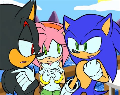 Sonic Vs Shadow Comic Preview By Chicaaaaa On Deviantart Sonic Sonic And Amy Shadow And Amy