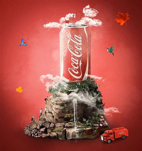 Coca Cola Advertising Images Behance