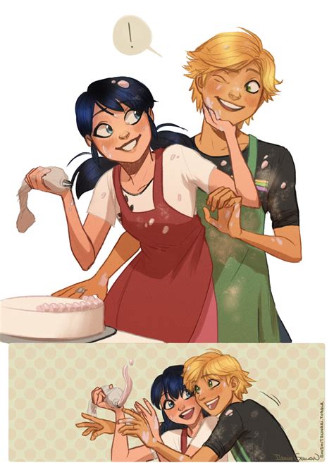 Adrien And Marinette Fanart Know Your Meme Simplybe