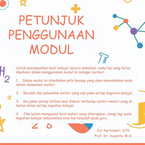 Petunjuk Penggunaan Modul Belajar Kimia Riset Riset