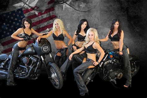motorcycles harley davidson and girls poster uncle poster