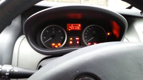 Renault Trafic Injection Fault Light