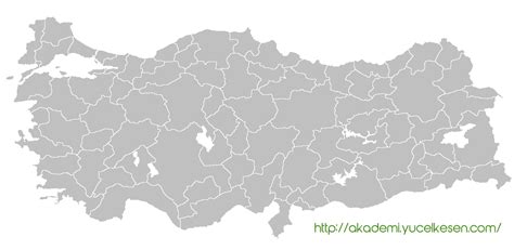 Türkiye haritası resmi ve illeri için doğru yerdesiniz. Büyük Boy Türkiye İller Dilsiz Haritası | Depo | Yücel ...