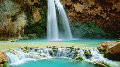 Animated gif find share on giphy. Wasserfall HD Wallpaper | Hintergrund | 1920x1080 | ID ...