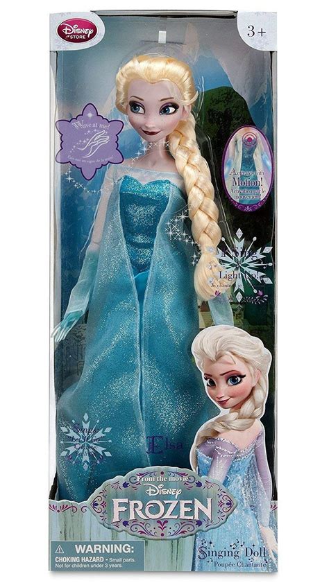 Buy Frozen Motion Activated Singing Light Up Elsa Doll Doll Sings Let It Go Disney Store