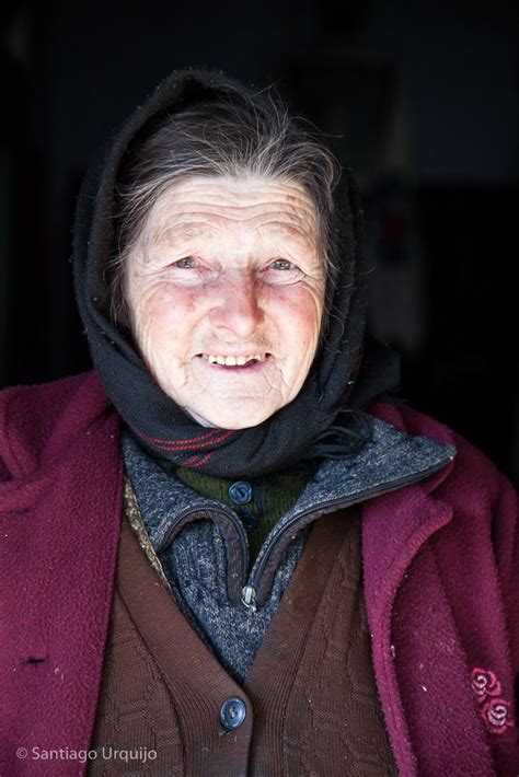 Old Farmer Female Farmer Romanian Women People
