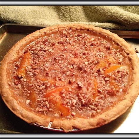 Reethys Nutty Top Nude Peach Pie Just A Pinch Recipes