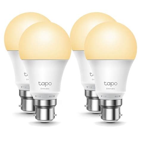 Tp Link Tapo L510b Smart Wi Fi Dimmable Light Bulb 4 Pack Elive Nz
