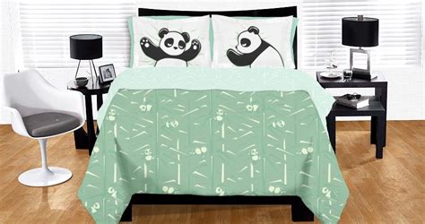 Sleepy Pandas Bed Set A Love The Pillowcases Panda Duvet