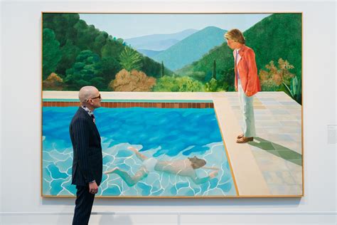 David Hockneys Life In Painting Spare Exuberant Full The New York
