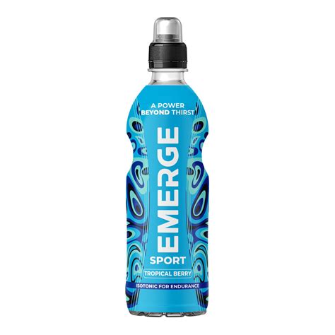 Emerge Isotonic Tropical Berry Energy Drink, 12 x 500ml | Costco UK