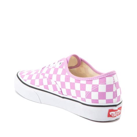 Vans Authentic Checkerboard Skate Shoe Orchid Journeys