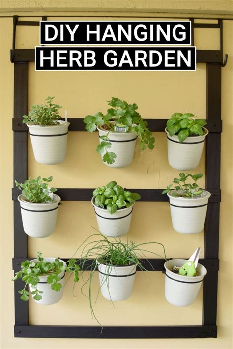Diy Hanging Herb Garden Thats Renter Friendly Too — Actually Alli