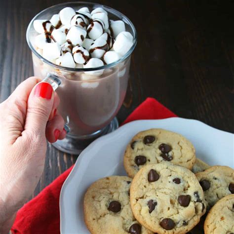 Classic Chocolate Chip Cookies And Milk