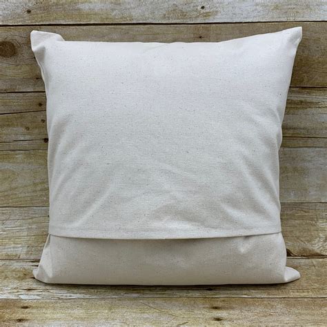 Blank Canvas Pillow Cover Blank Pillow Cover Throw Pillow Etsy