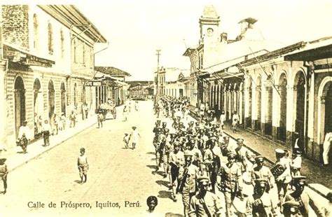 Perú Siglo Xix Tropas En Iquitos