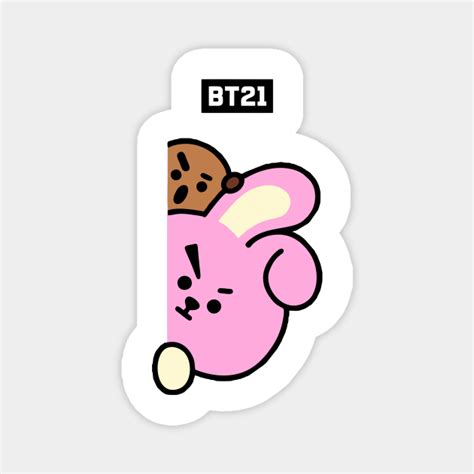 Bt21 Bts Exclusive Design 40 Bt21 Magnet TeePublic