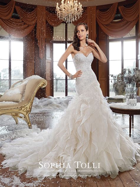 Wedding Dress Sophia Tolli Fall 2015 Collection Y21511 Cameron