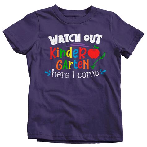 Kids Kindergarten T Shirt Kindergarten Shirt Boys Etsy