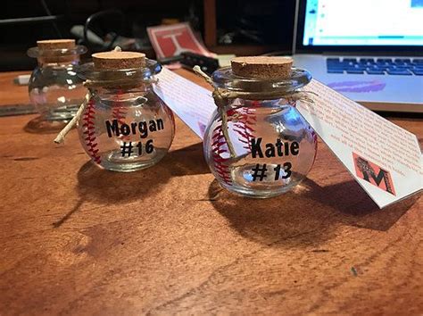 One of the greatest gift ideas for baseball players is a baseball tie. Baseball & Softball Dirt Jar | colecustomcuts | Gifts for ...