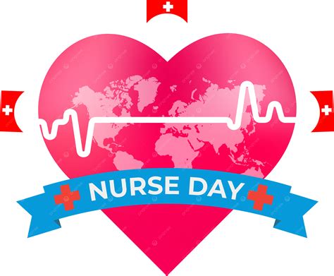심장 모양과 투명 한 배경을 간호사 일 디자인 간호사의 날 간호사 주간 국제 간호사의 날 Png 일러스트 및 벡터 에 대한 무료 다운로드 Pngtree
