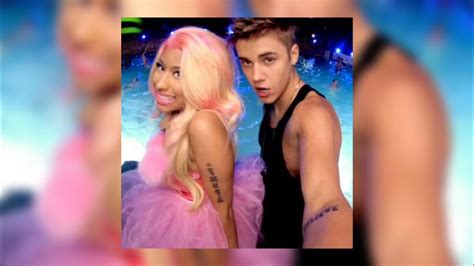 Beauty And A Beat Justin Bieber And Nicki Minaj Sped Up Youtube