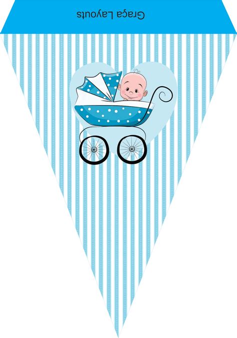 Bandeirolas Para Cha De Bebe
