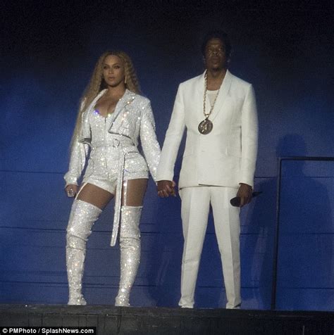 beyonce puts on sexy display in milan as she continues on the run ii world tour with husband jay