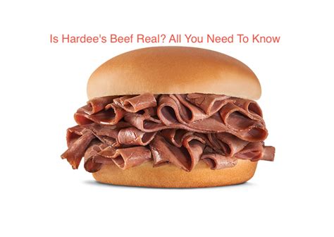 Is Hardees Beef Real All You Need To Know Mcdonalds