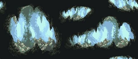 Ice Cave Background By Pukahuna Cool Pixel Art Pixel Art Games
