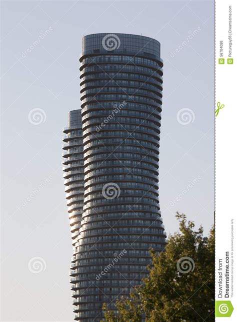 Absolute Towers Mississauga Toronto Stock Photo Image Of