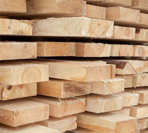 Wooden Planks Air Drying Timber Stack Stock Photo Image Of Plank
