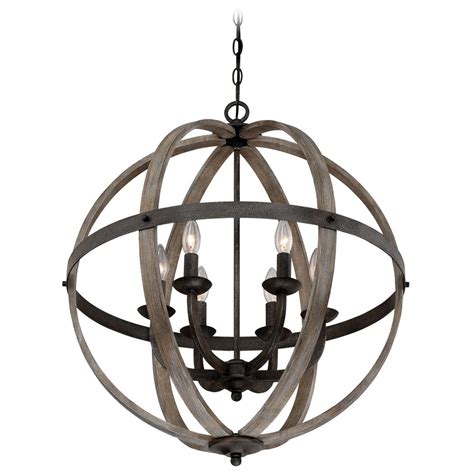 Quoizel streeter 11 pendant light in antique nickel. Quoizel Lighting Fusion Rustic Black Pendant Light ...