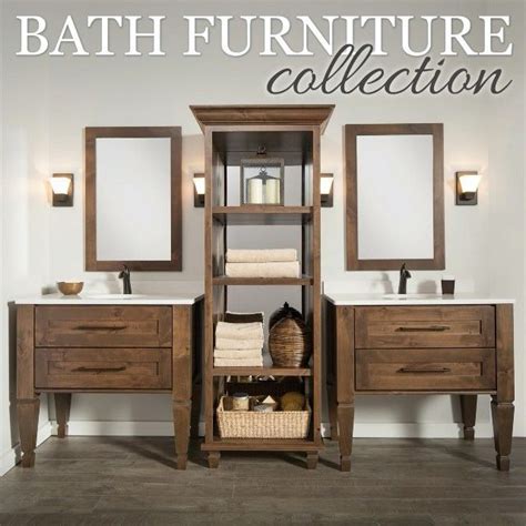 We are happy to provide access to a series of product catalogs from durasupreme cabinetry. Bath Furniture Collection by Dura Supreme Cabinetry- Coordinating #bathroom #fur… | Knotty alder ...
