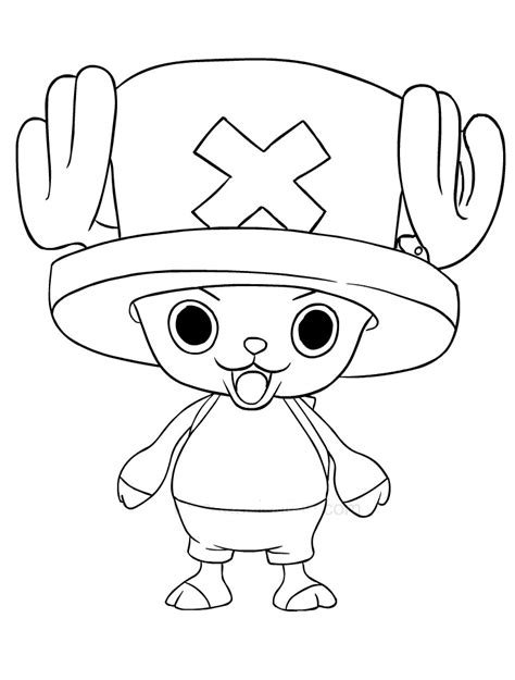 Printable One Piece Tony Tony Chopper Look Coloring Pages In One My Xxx Hot Girl