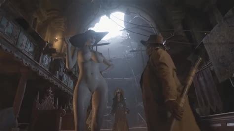 Mod By Lady Dimitrescu Naked In Resident Evil Village