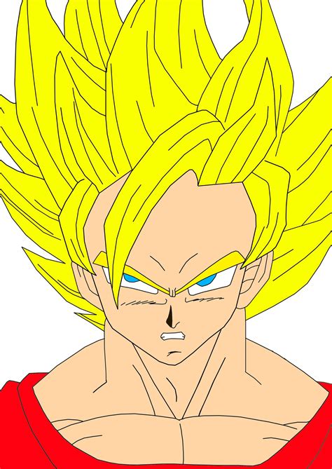Image Goku Super Saiyan 2 By Luffy123562 Ultra Dragon Ball Wiki
