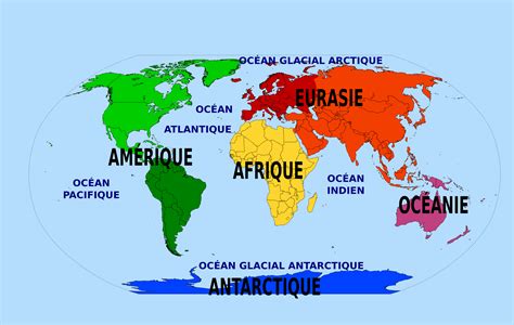 Continents Océans Hg42 Histoire Géographie